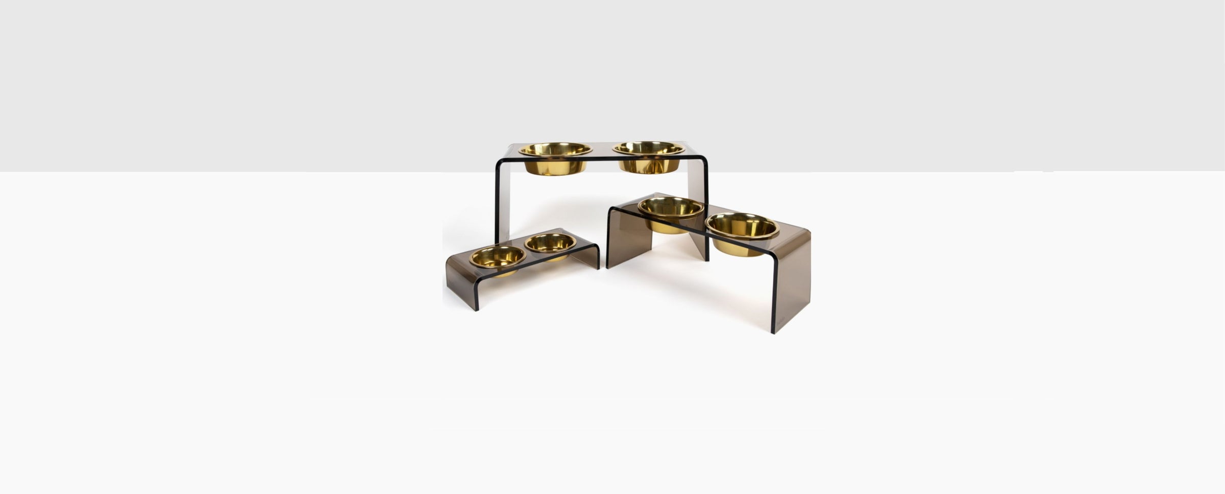 Clear Dog Feeders