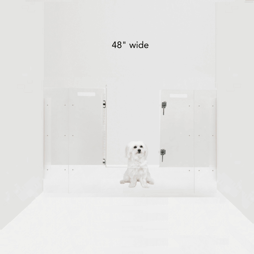 Panel Gate with Door (Wall Attached)