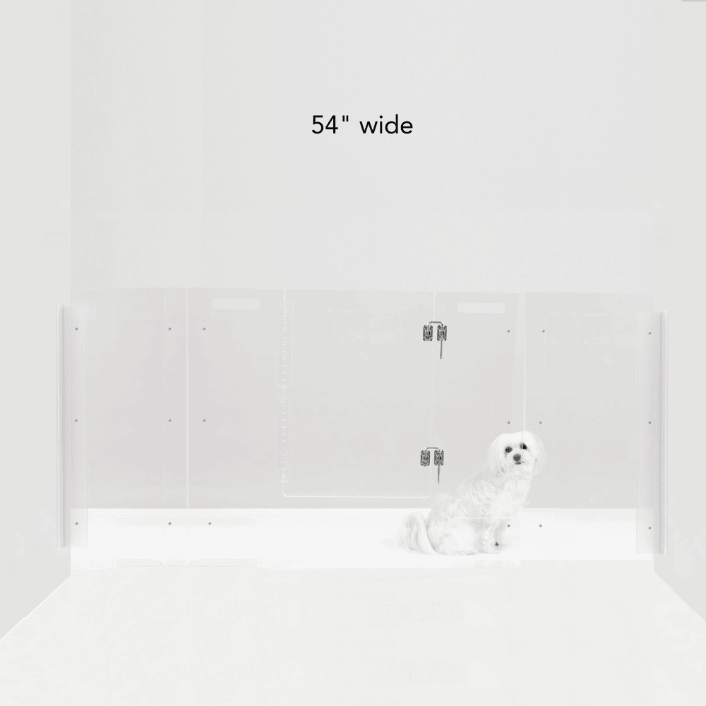 Panel Gate with Door (Wall Attached)