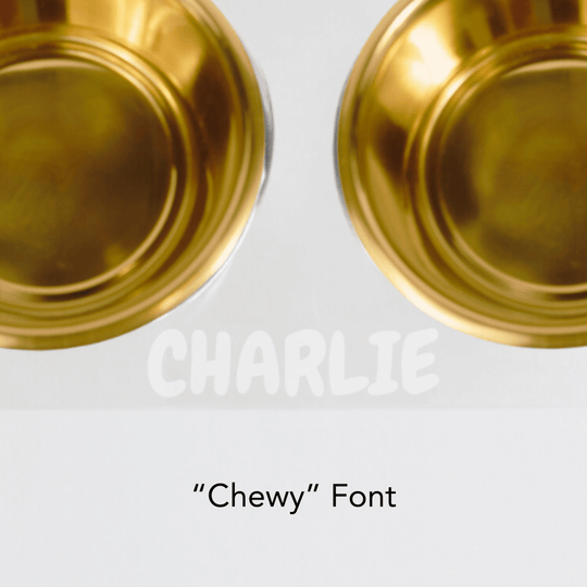 Monogram Gold Feeder