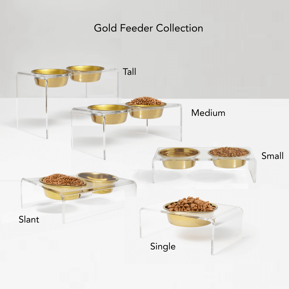 Tall Gold Feeder