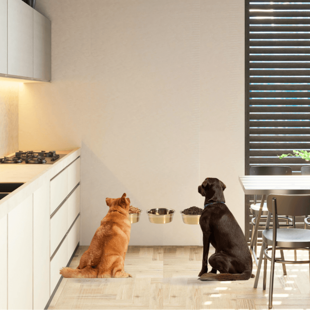 Tall Triple Gold Feeder