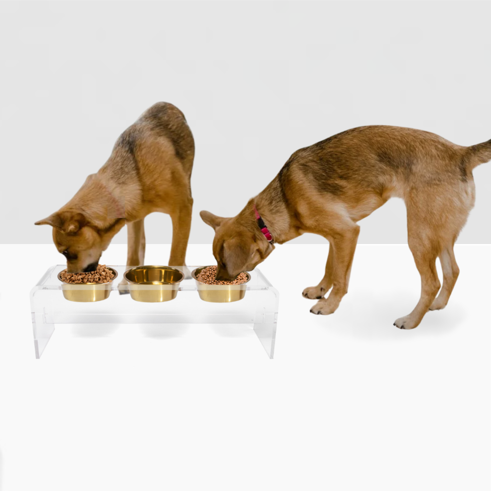 Tall Triple Gold Feeder