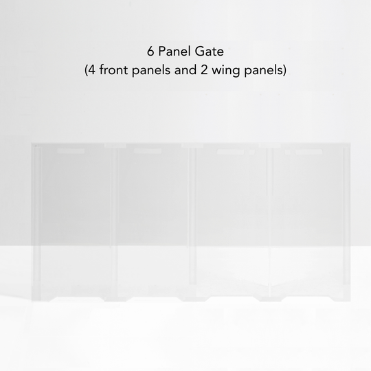 Clear Front Pet Gate