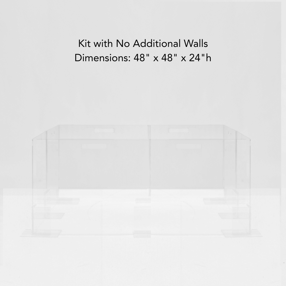 Clear Pet Playpen, 24" High