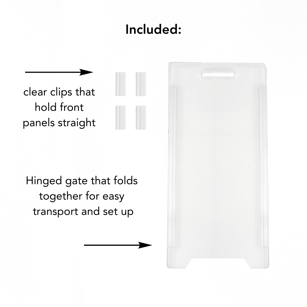Clear Front Pet Gate