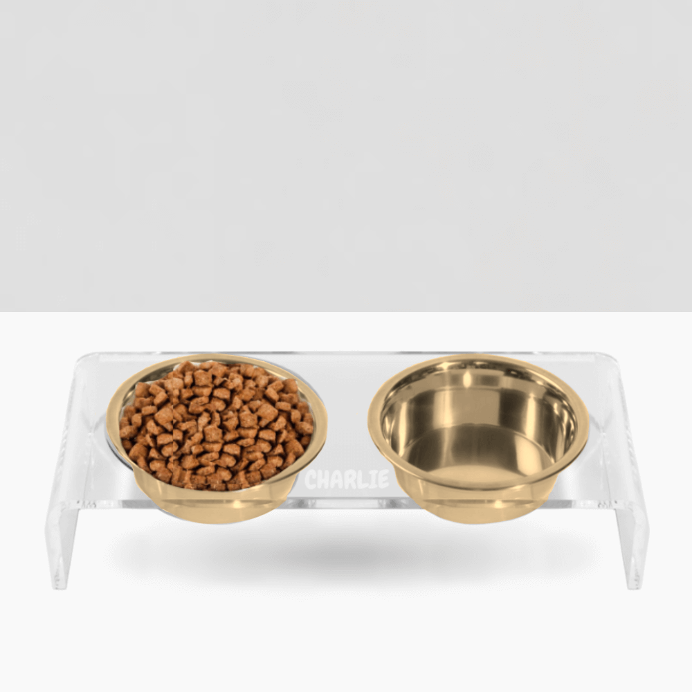 Monogram Gold Feeder