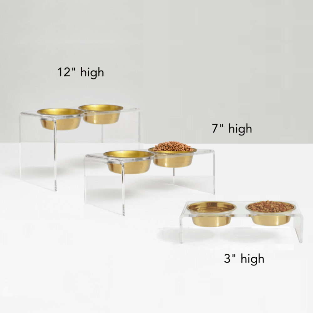 Monogram Gold Feeder