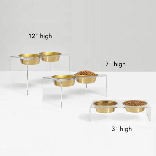 Monogram Gold Feeder