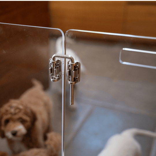 Panel Gate with Door (Wall Attached)