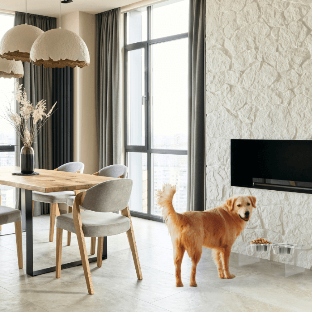 Medium Silver Feeder