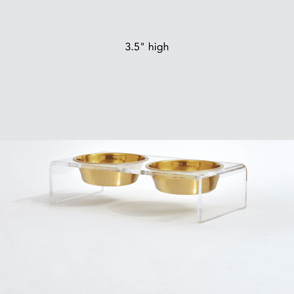 Monogram Gold Feeder