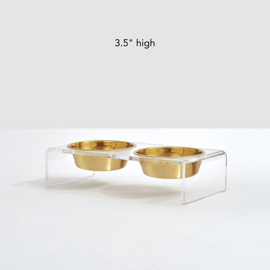 Monogram Gold Feeder