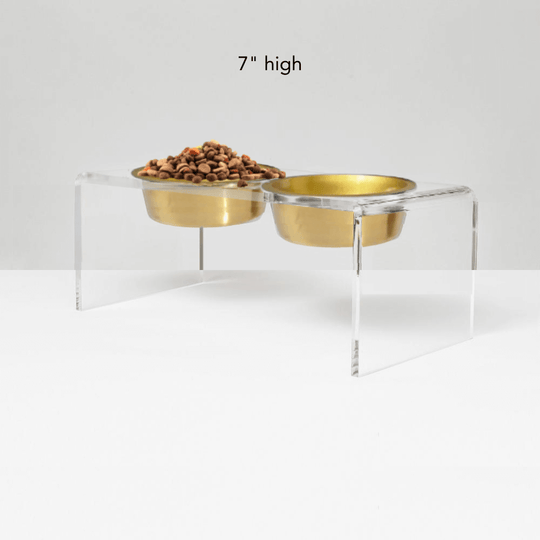 Monogram Gold Feeder