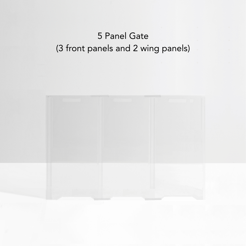 Clear Front Pet Gate