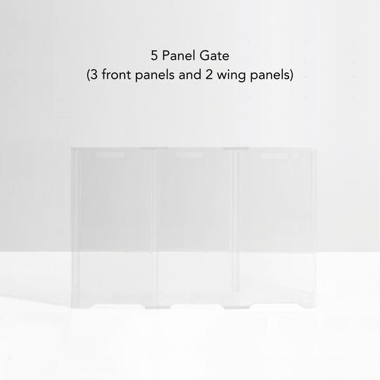 Clear Front Pet Gate