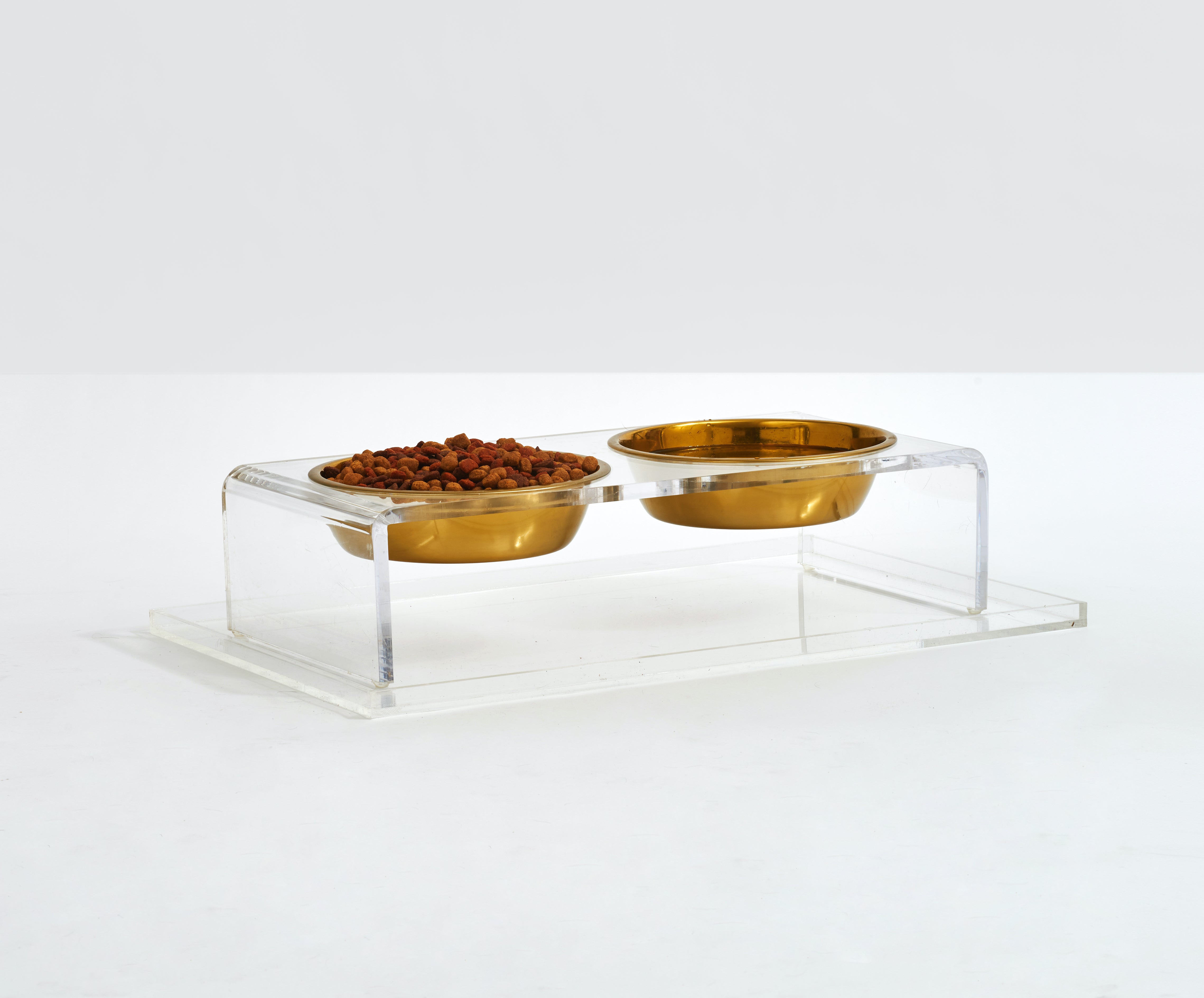 Clear Dog Feeders