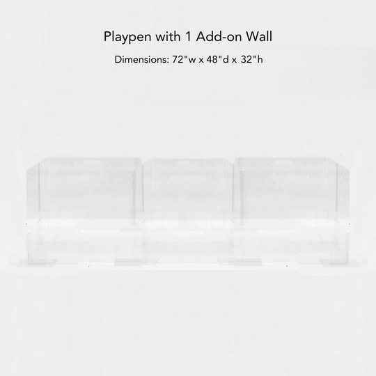 Clear Pet Playpen, 24" High | Options