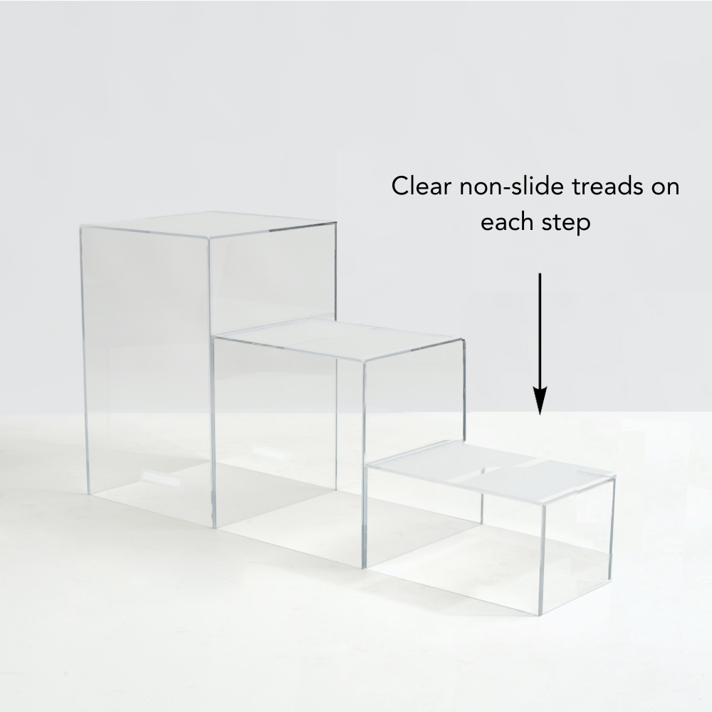 Clear Dog Step Ladder