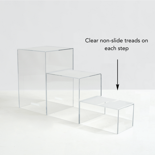 Clear Dog Step Ladder