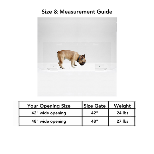 Tall Panel Gate, 42 and 48"