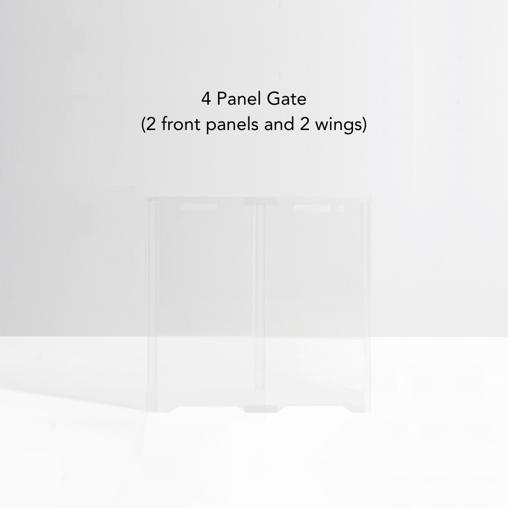 Clean Front Pet Gate