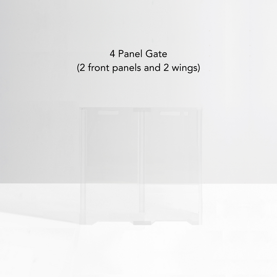 Clean Front Pet Gate