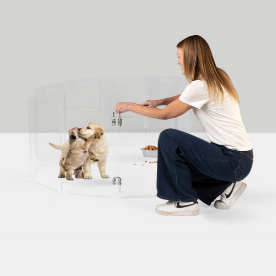 Portable Round Pet Playpen