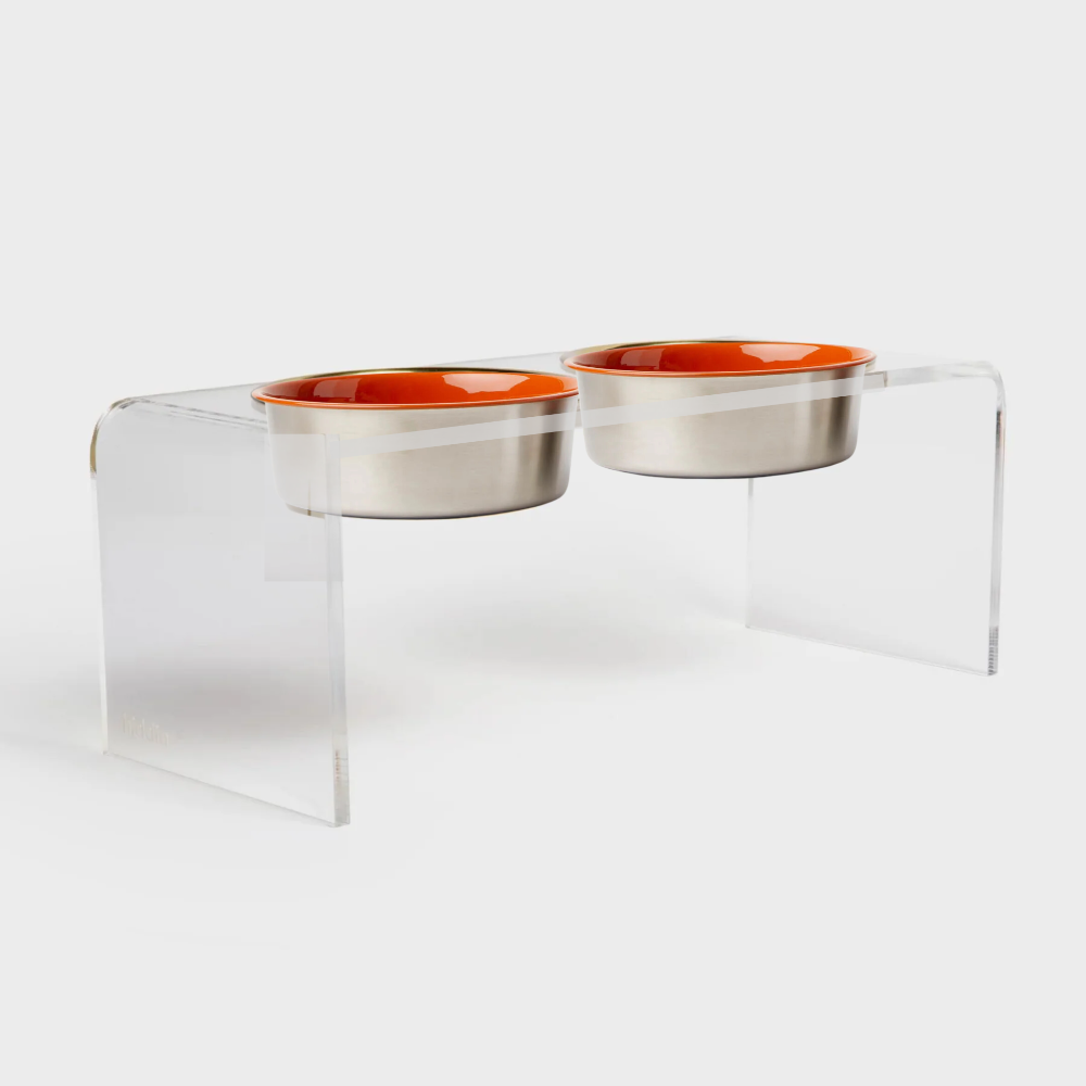 Medium Double Feeder with Slow Feed Bowls | Options