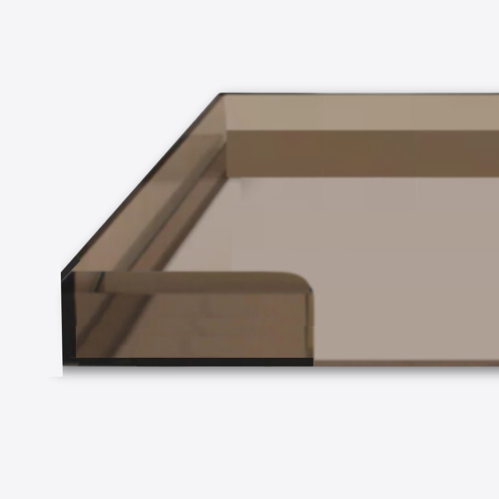 Bronze Lucite Pet Tray Bed | Options