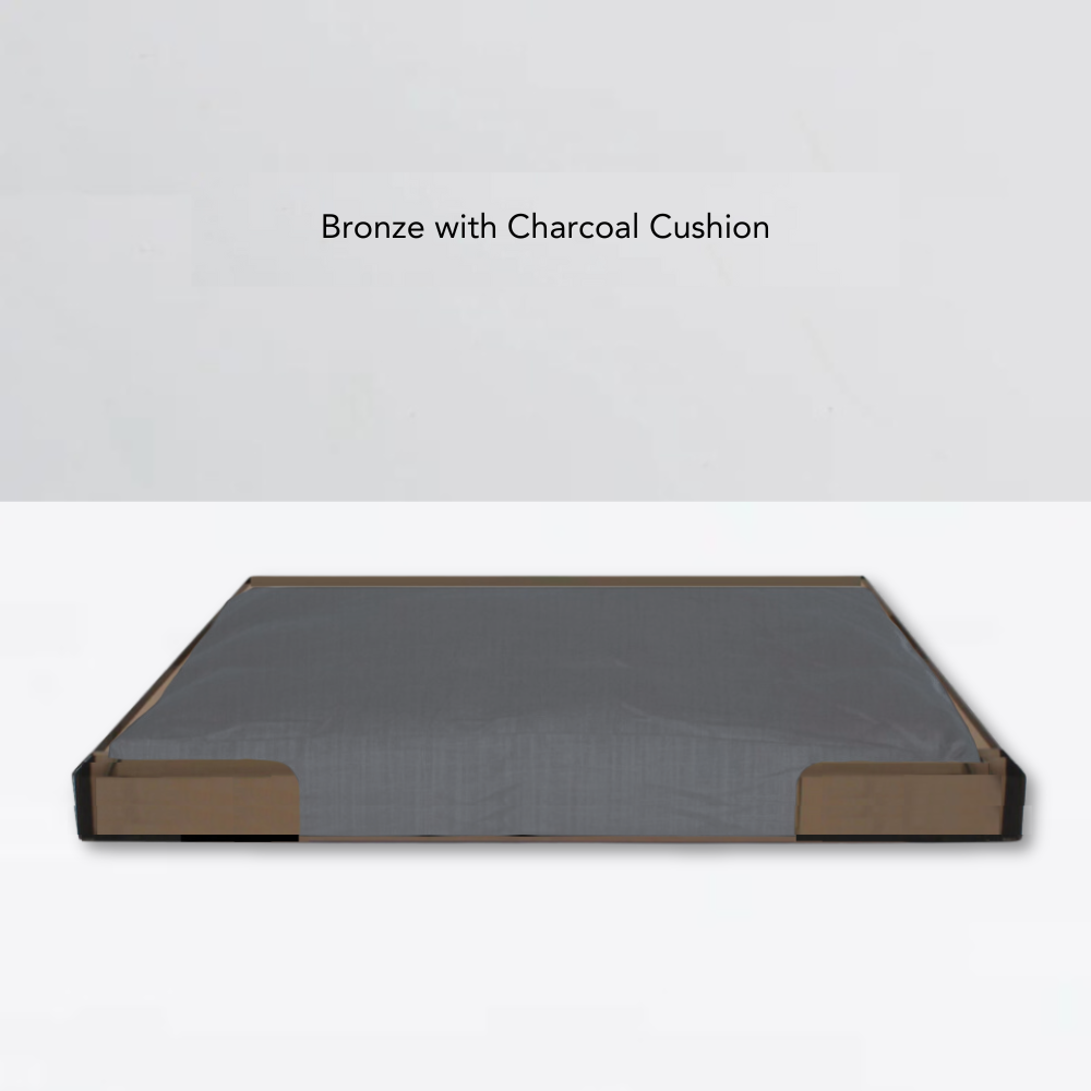 Bronze Lucite Pet Tray Bed | Options