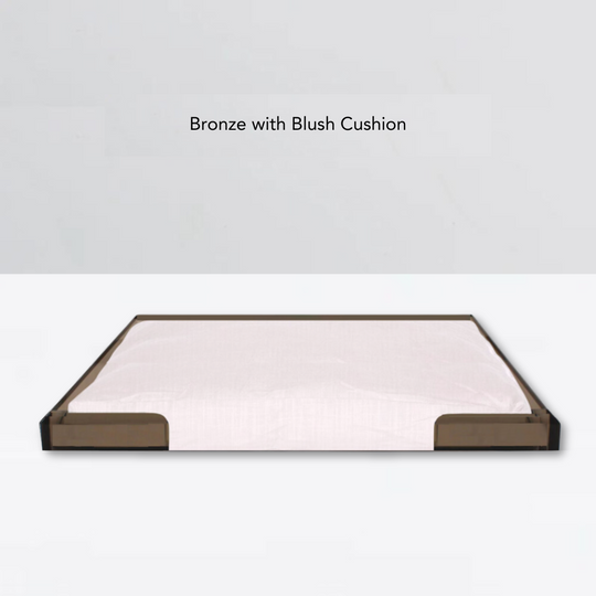 Bronze Lucite Pet Tray Bed | Options