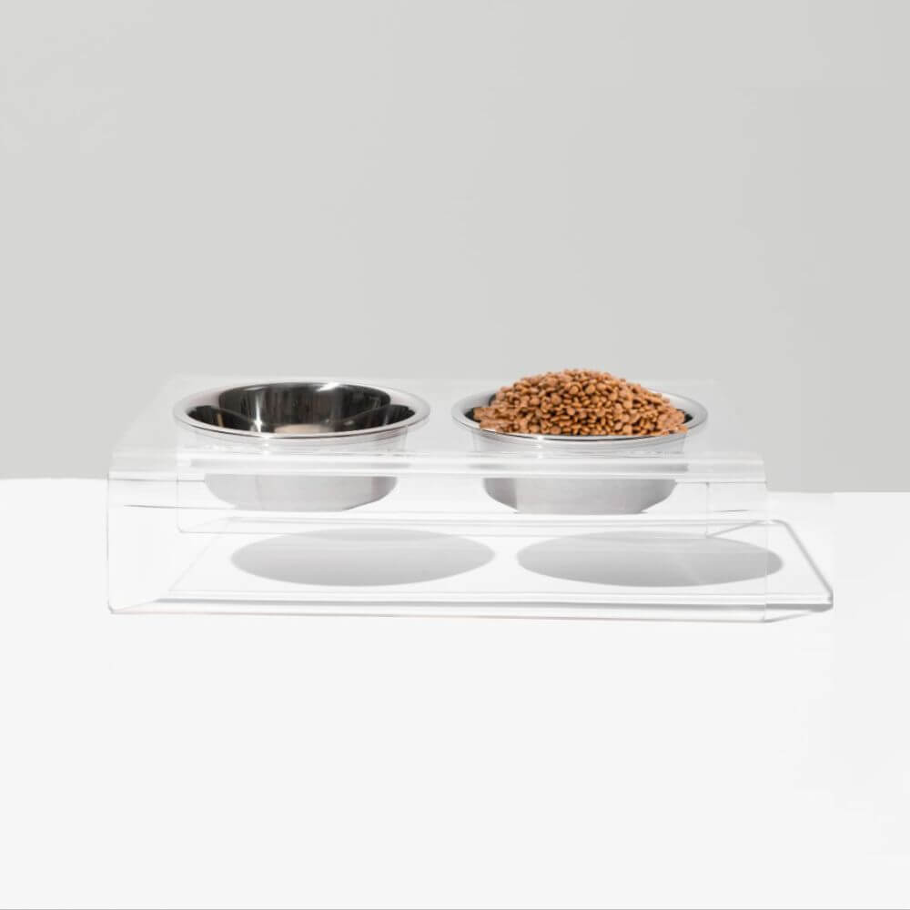 Slant Silver Feeder