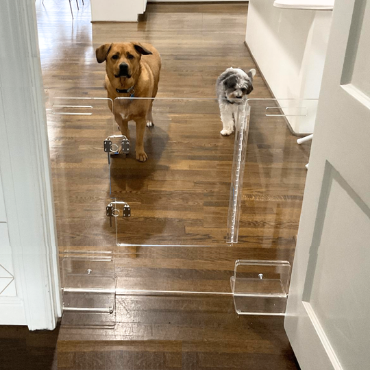 Panel Gate with Door (Freestanding)