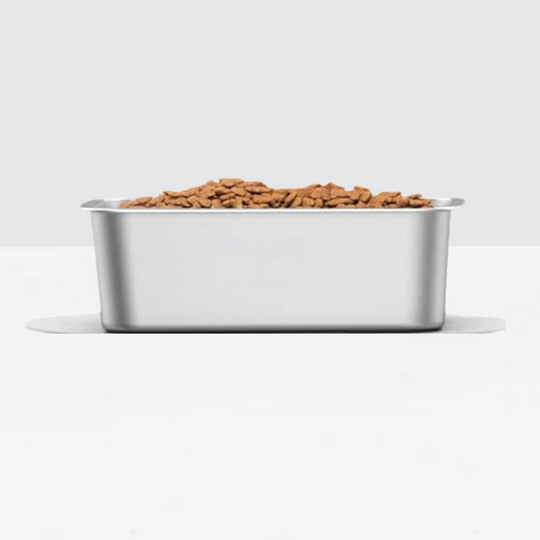 Clear Trough Dog Bowl Feeder | Options