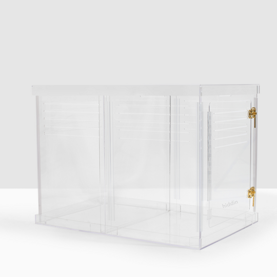 Monogram Large Crate (Gold Latch)