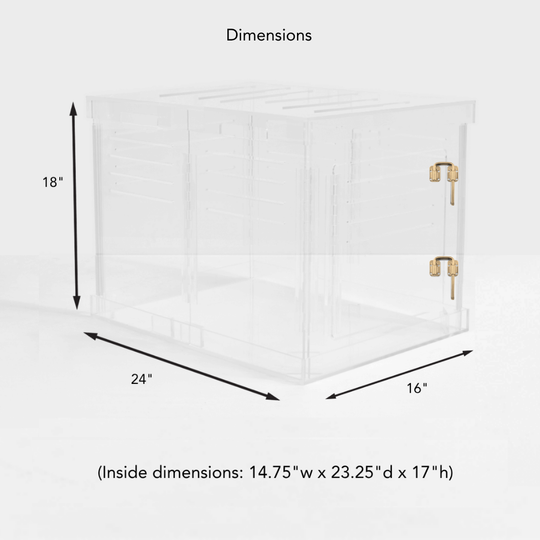 Small Crate (Gold Latch)