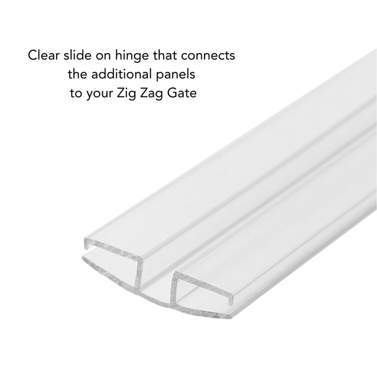 Add-On Replacement Panel/Hinge  (For Low Zig Zag Gate)
