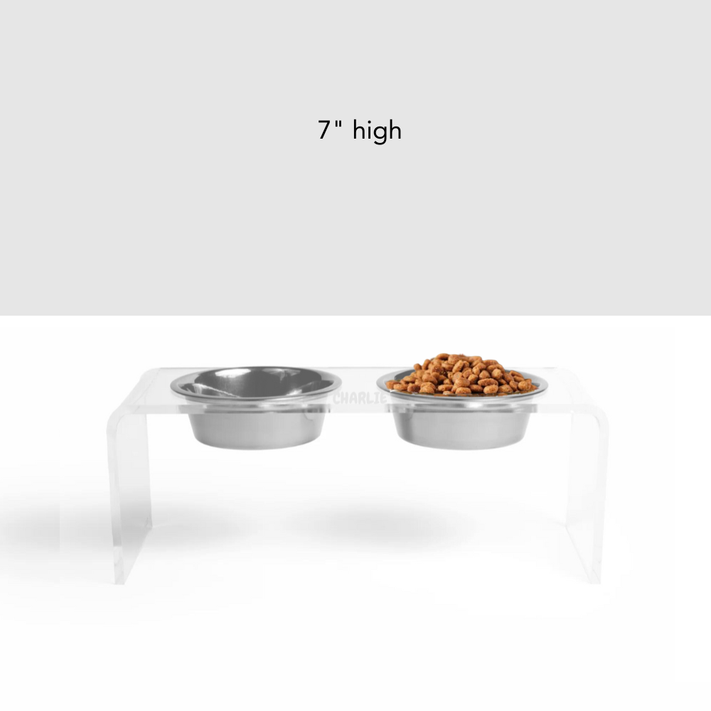 Monogram Silver Feeder