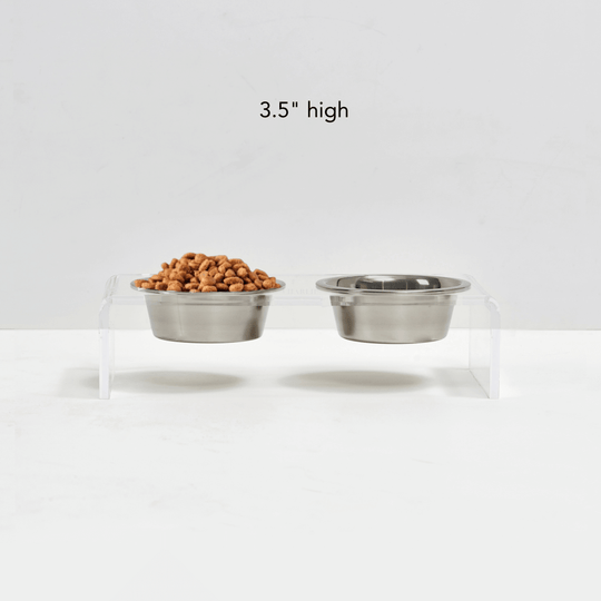 Monogram Silver Feeder