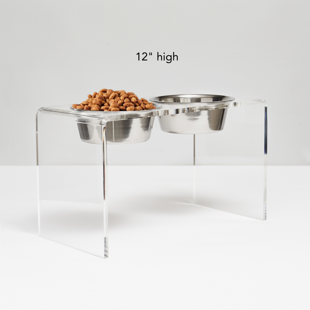 Monogram Silver Feeder