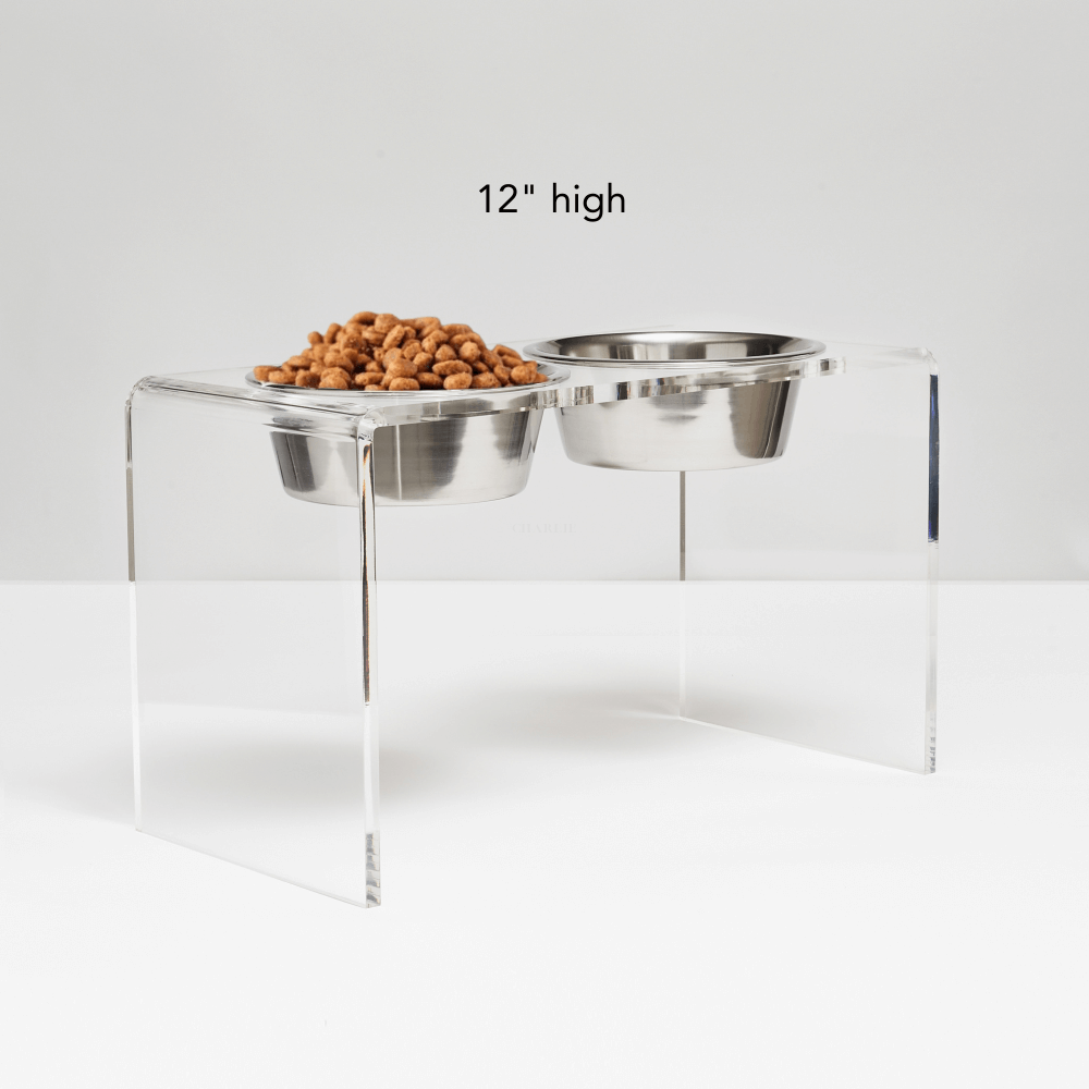 Monogram Silver Feeder