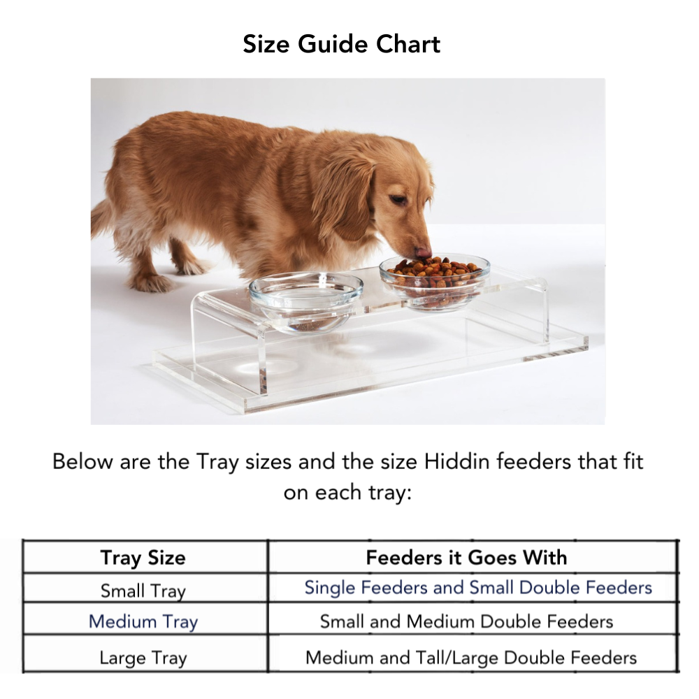 Clear Overflow Feeder Tray | Options