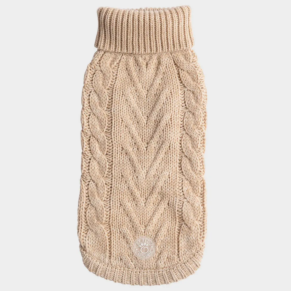 Acrylic Solid Cable Dog Sweater | Options