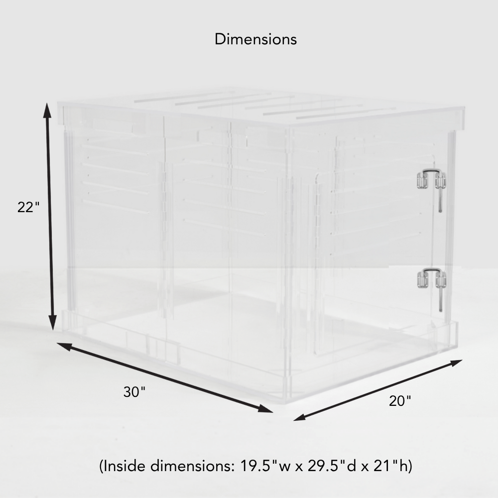 Medium Crate (Silver Latch)