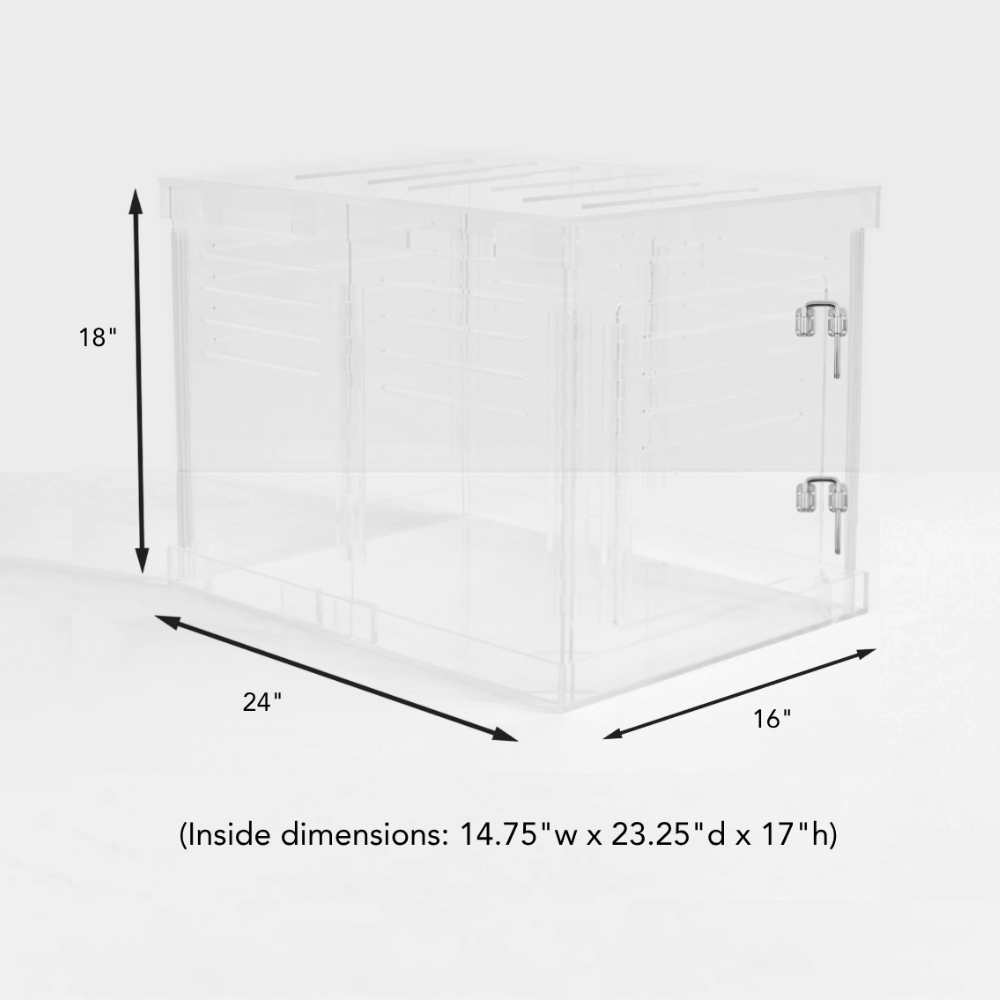 Small Crate (Silver Latch)