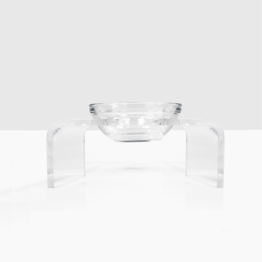 Single Glass Bowl Feeder
