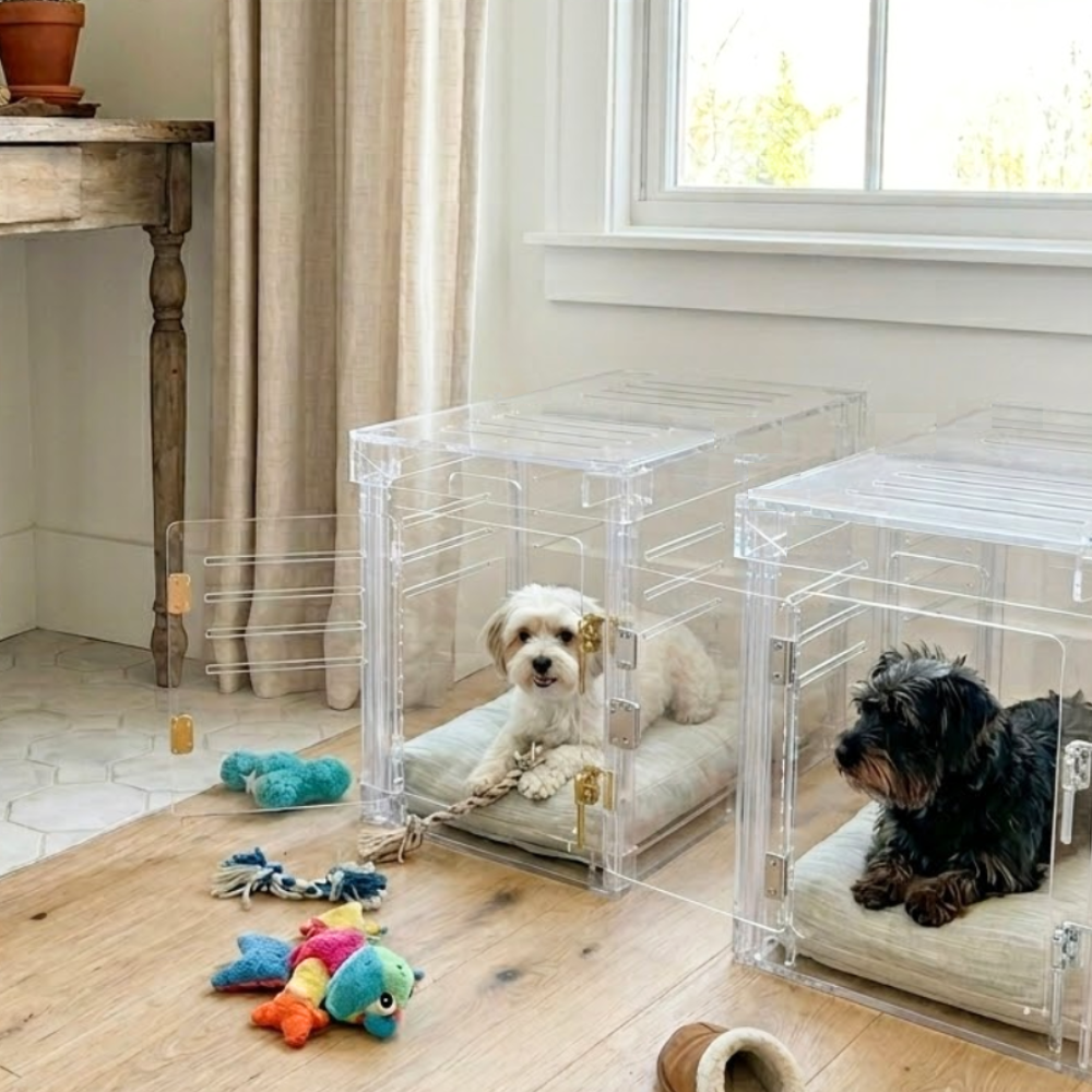 Small Crate (Gold Latch)