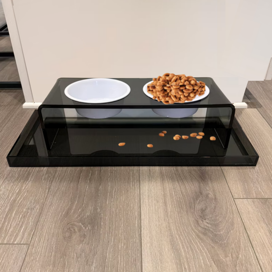 Small Smoke Grey Feeder