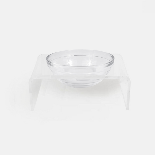 Single Glass Bowl Feeder
